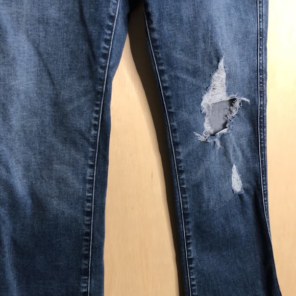 Express jeans button fly. Size 2 short. - Picture 5 of 14